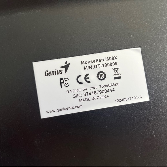 Genius MousePen i608X 6" x 8" Multimedia Tablet with Mouse & Pen - Picture 7 of 8